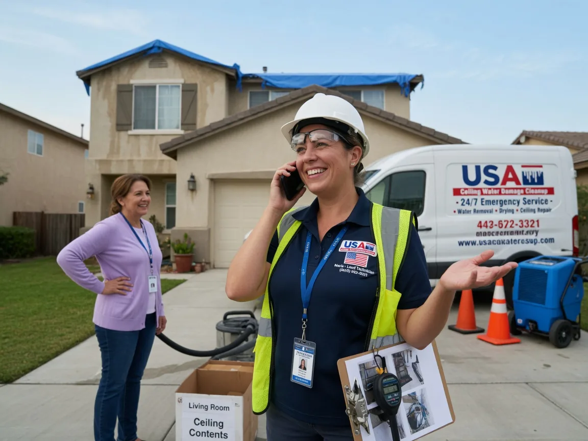 Ceiling Water Damage Restoration Dieterich, IL FAQs